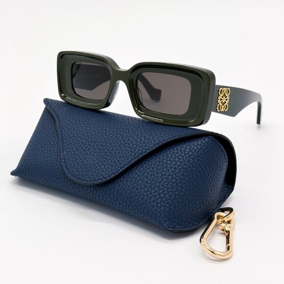 NEW LOEWE LW40101I 96E SHINY GREEN WOMEN SUNGLASSES LOEWE main image 9